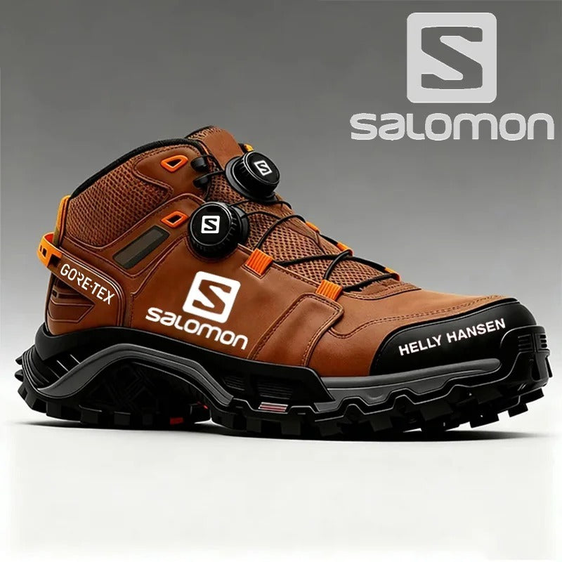 Chaussures de travail Salomon imperméables et résistantes aux perforations pour hommeLaisser un avis client